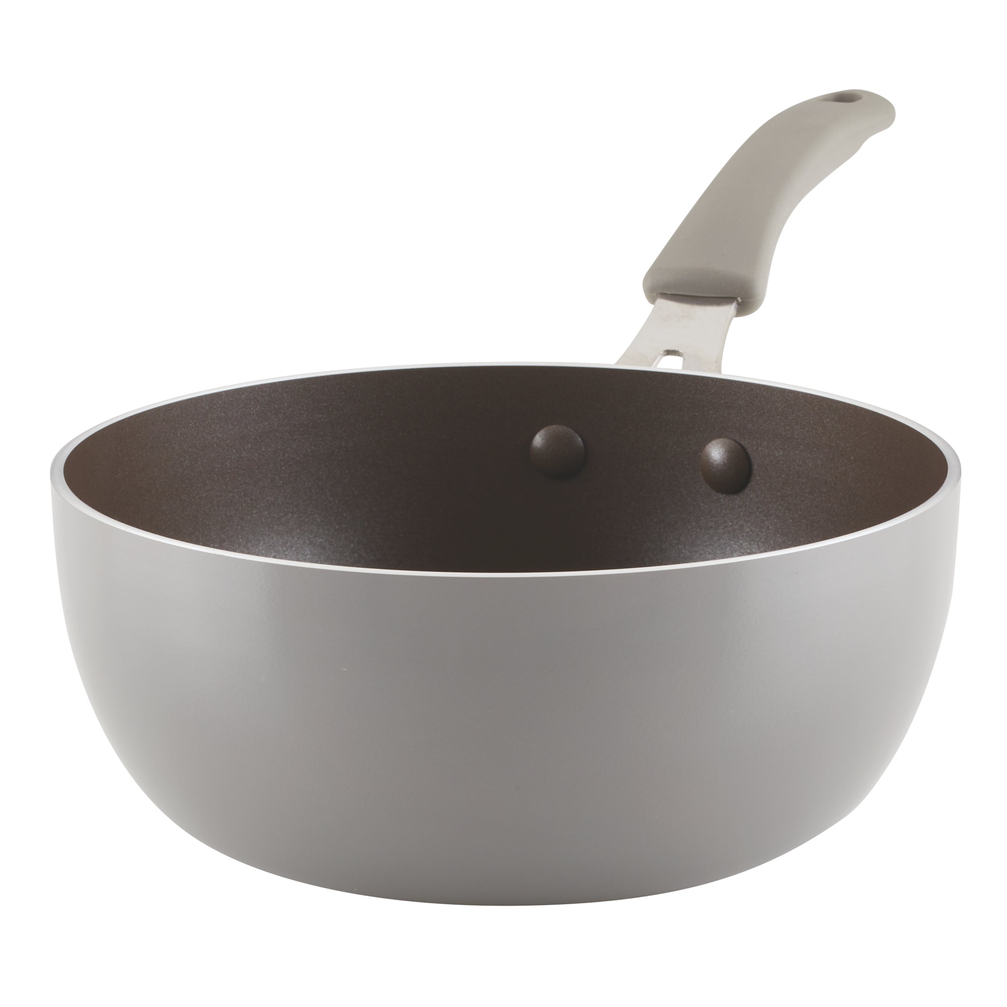 3-Quart Nonstick Saucier Pan | Gray