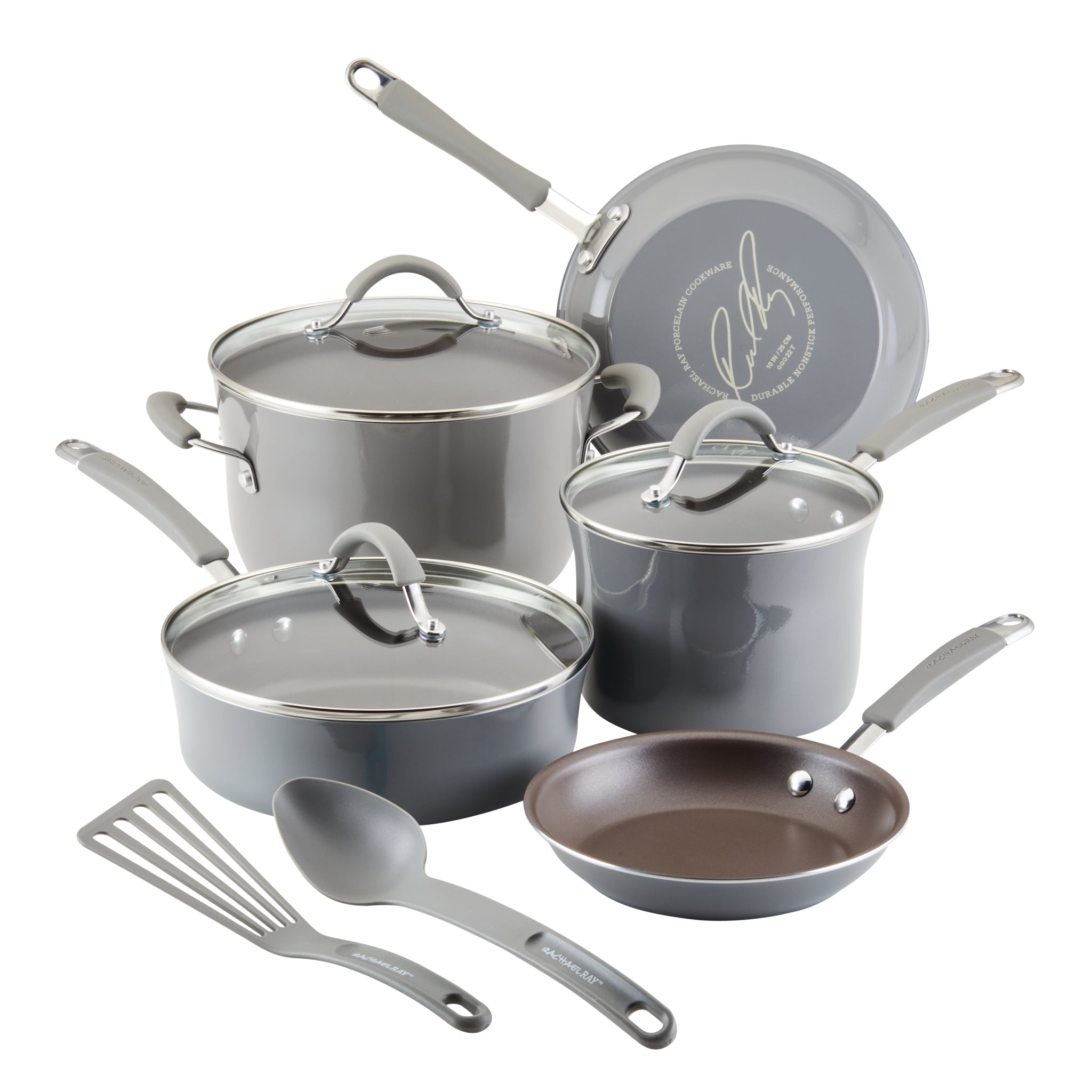 10-Piece Cucina Nonstick Cookware Set