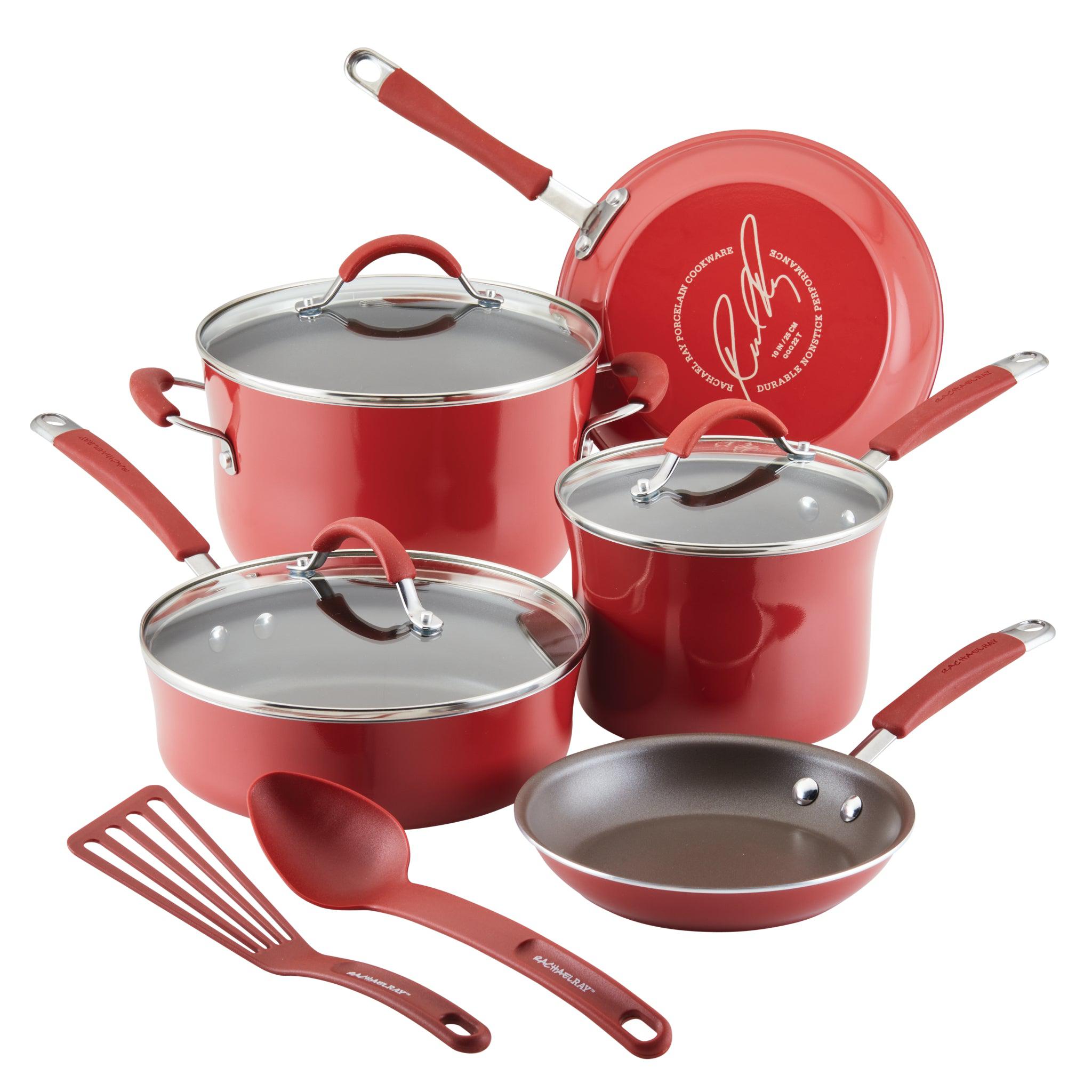 10-Piece Cucina Nonstick Cookware Set