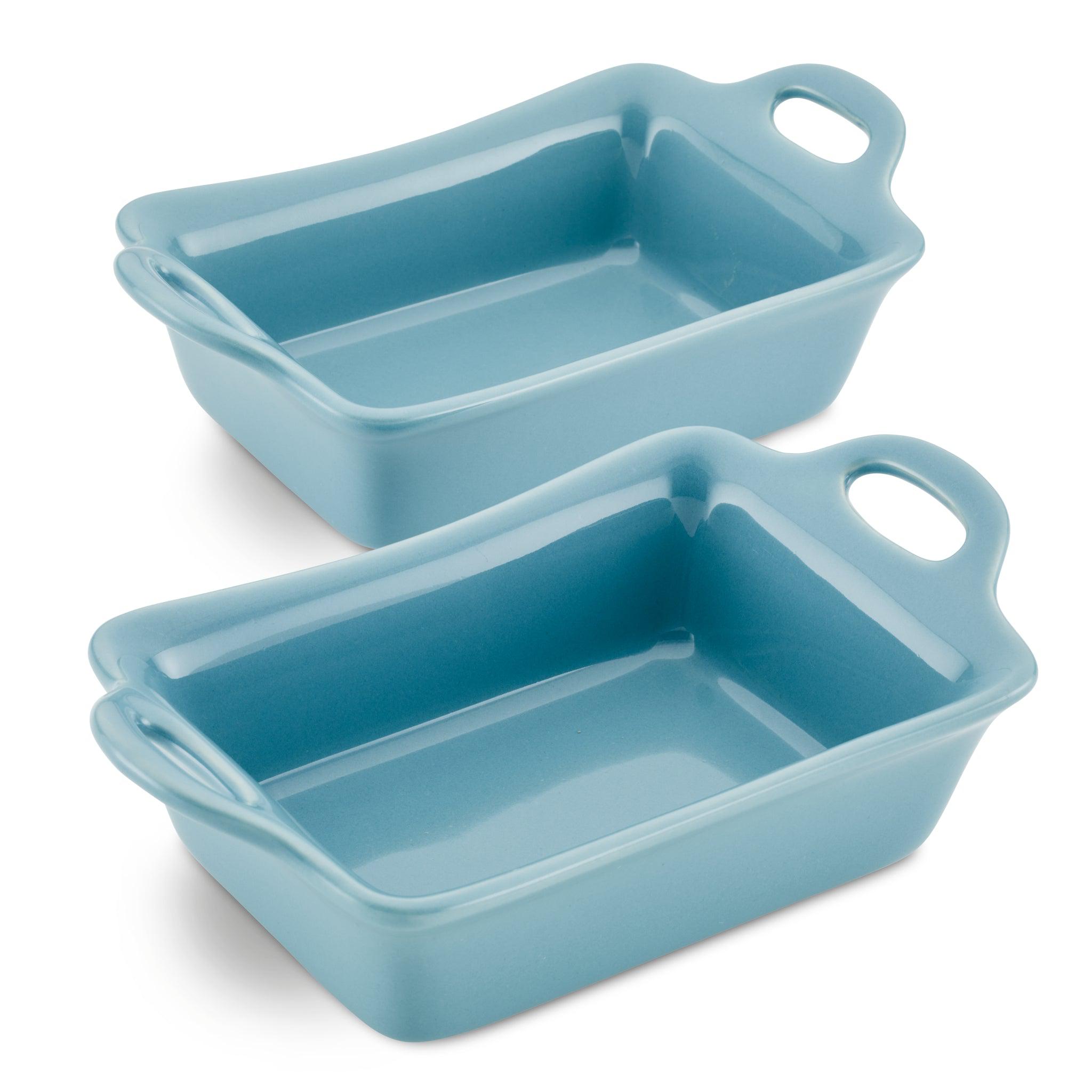 2-Piece 12-Oz. Ceramic Au Gratin Set | Agave Blue