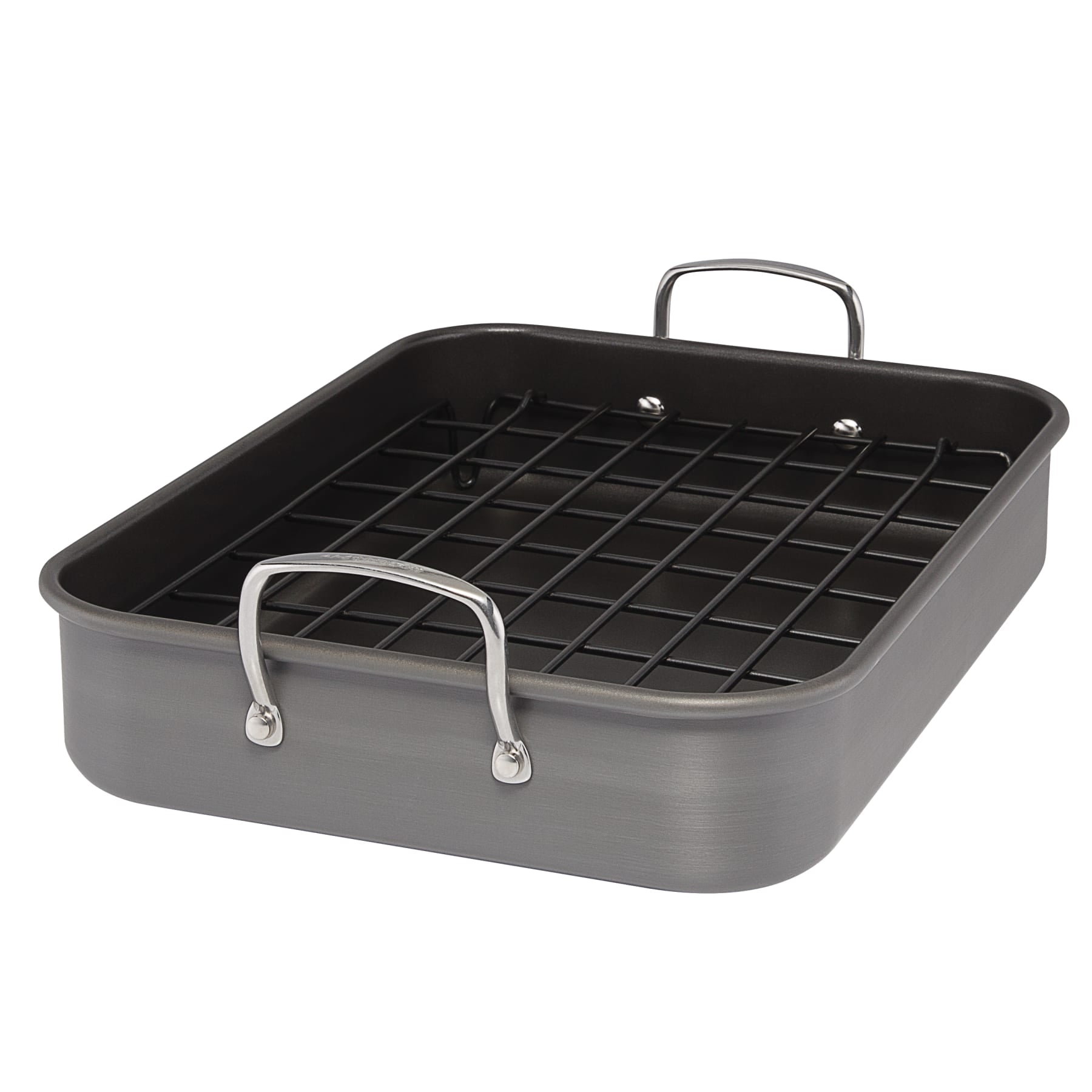 Bakeware 16" x 12" Nonstick Roaster with Rack