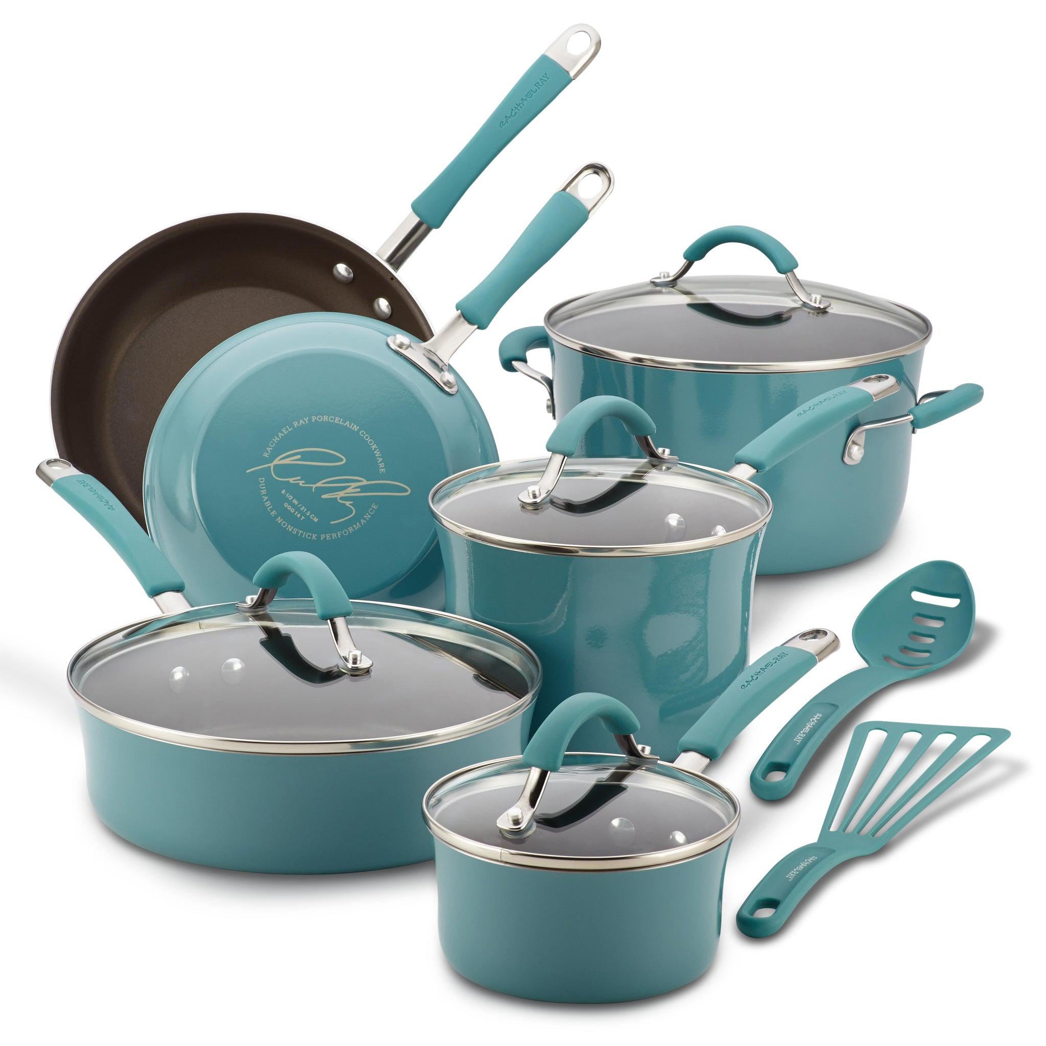 12-Piece Cookware Set | Agave Blue