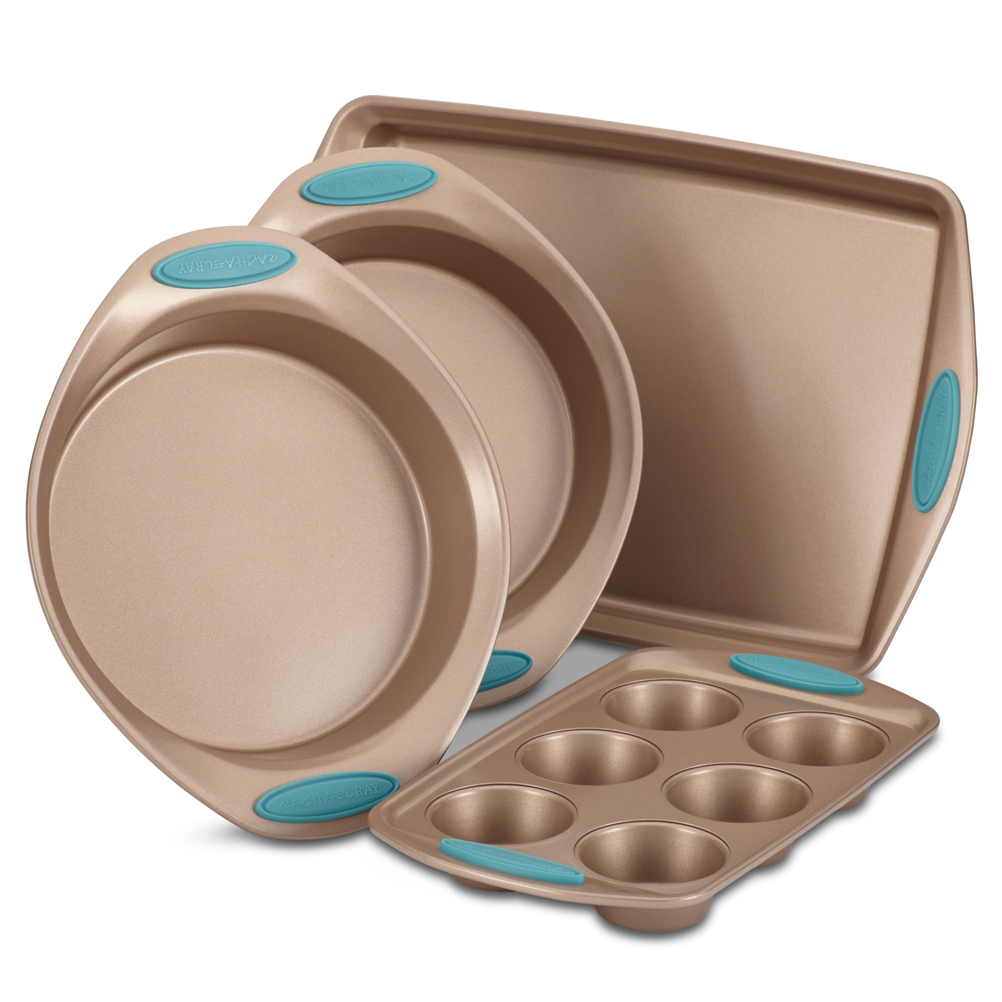 Bakeware 4-Piece Bakeware Set | Agave Blue