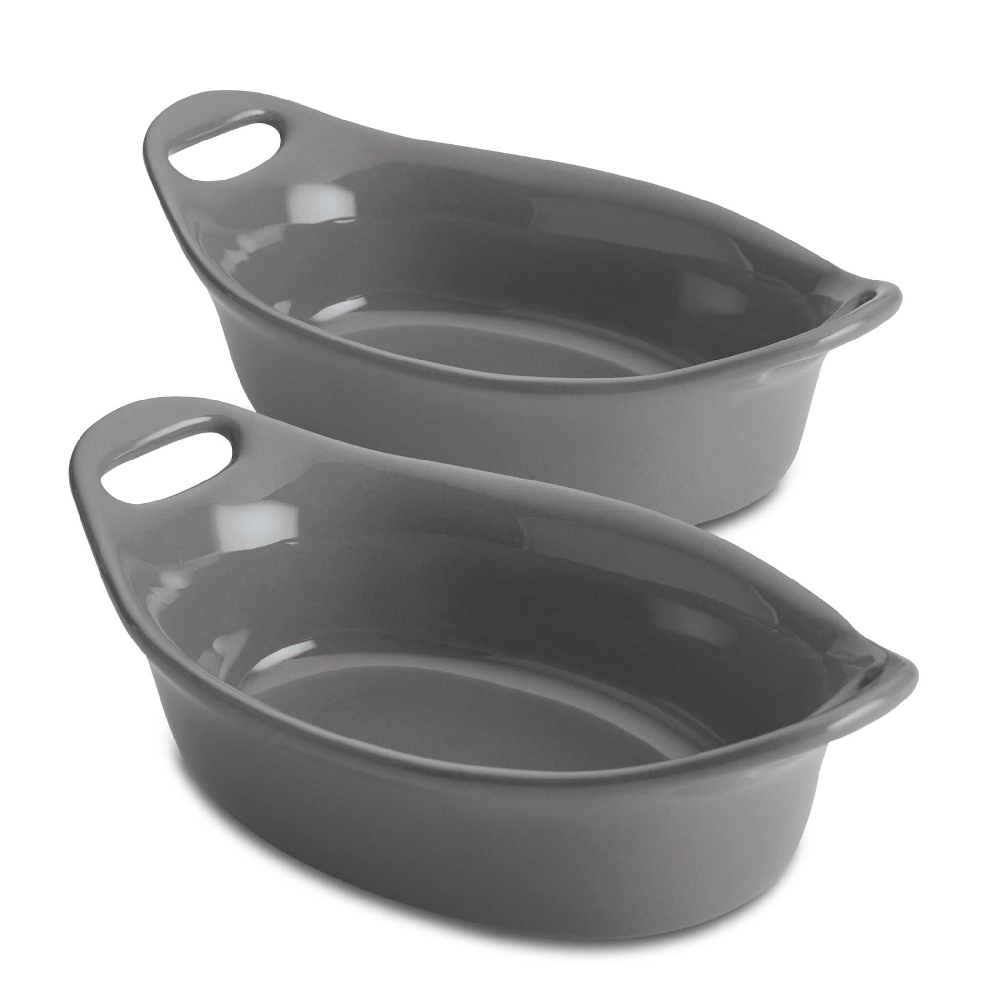 2-Piece 12-Ounce Au Gratin Dipping Cups Set | Gray