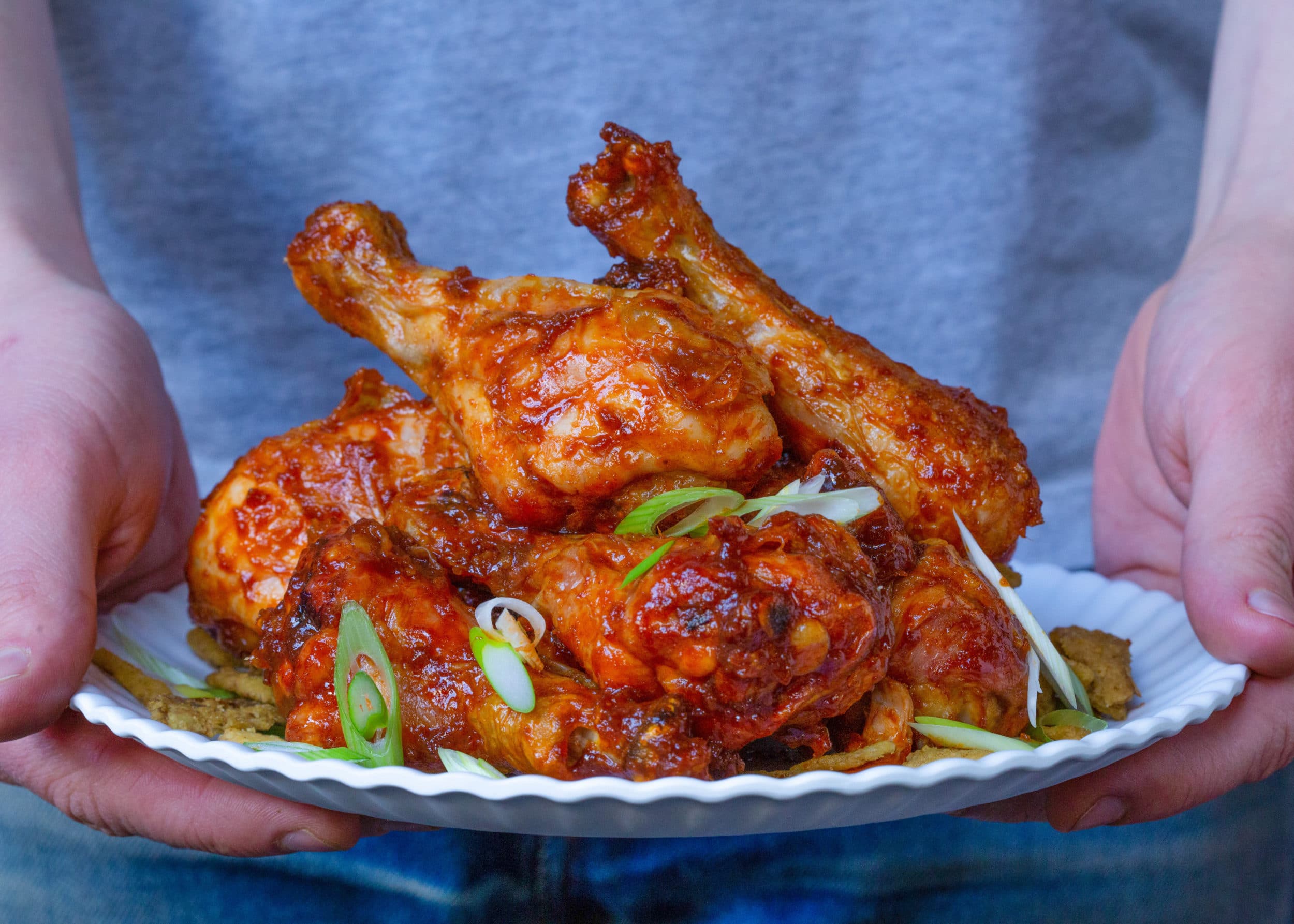 Smoky Korean Cowboy Wings