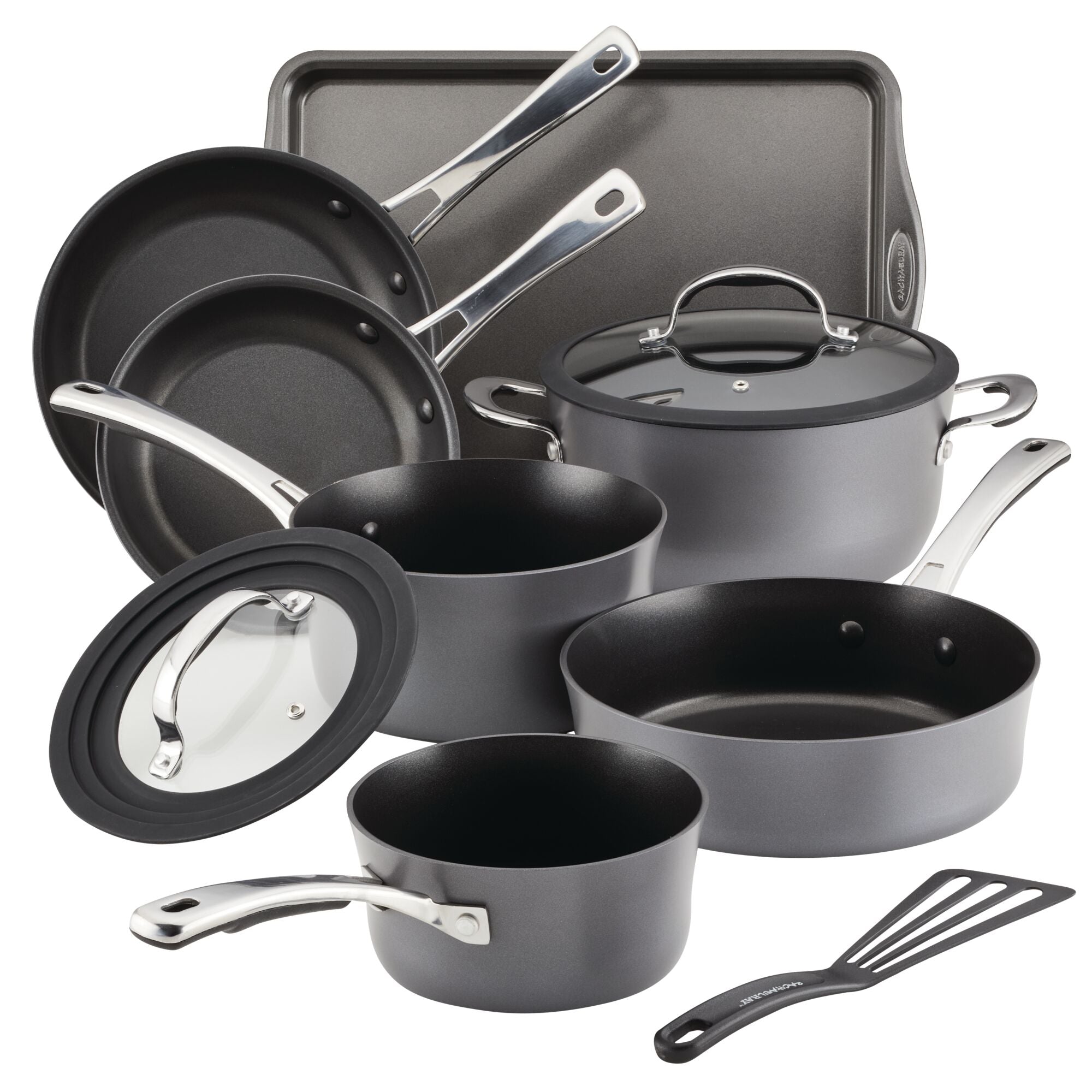 Cook + Create Hard Anodized Nonstick Cookware Sets