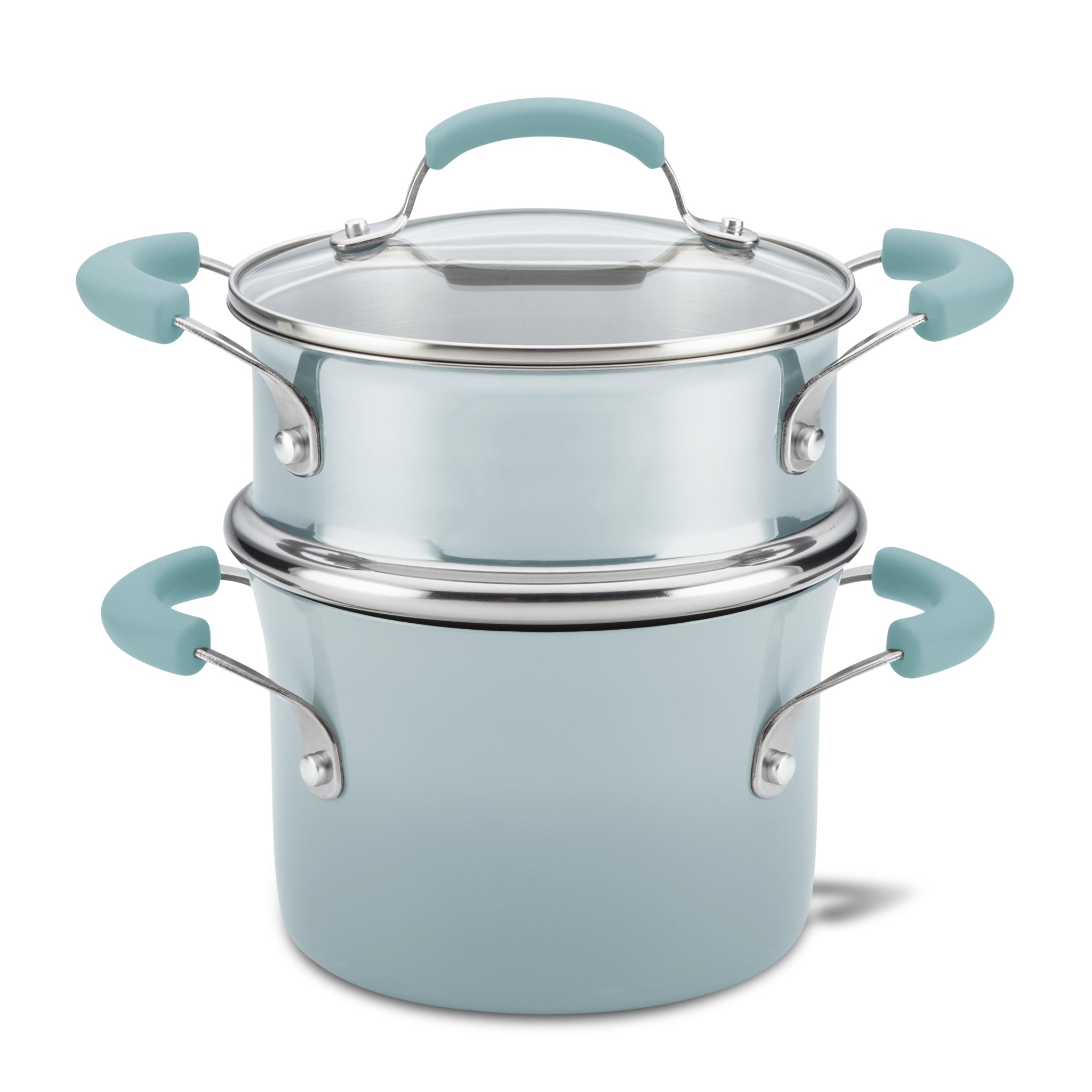 3-Quart Classic Brights Nonstick Covered Steamer Set