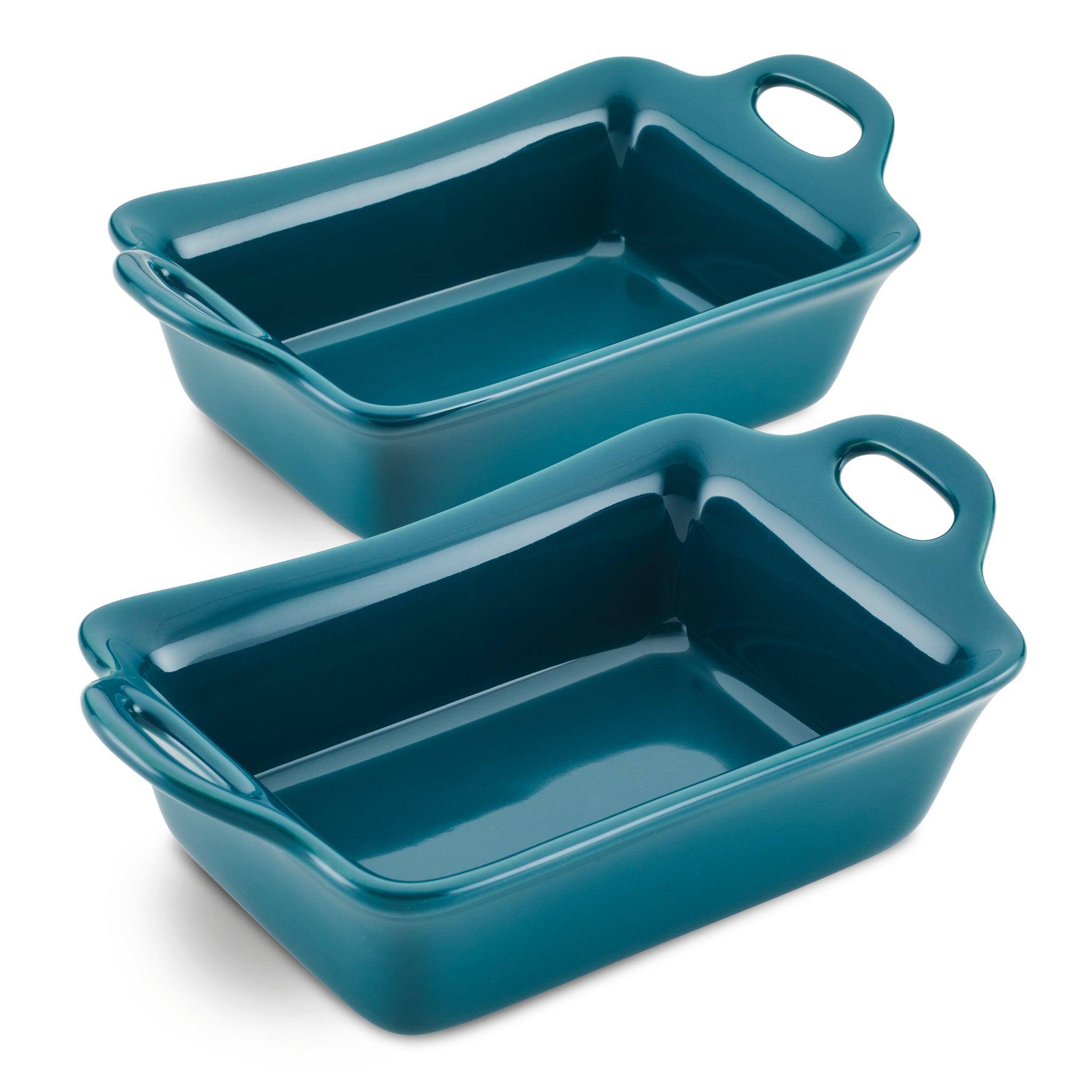 2-Piece 12-Oz. Ceramic Au Gratin Set | Teal