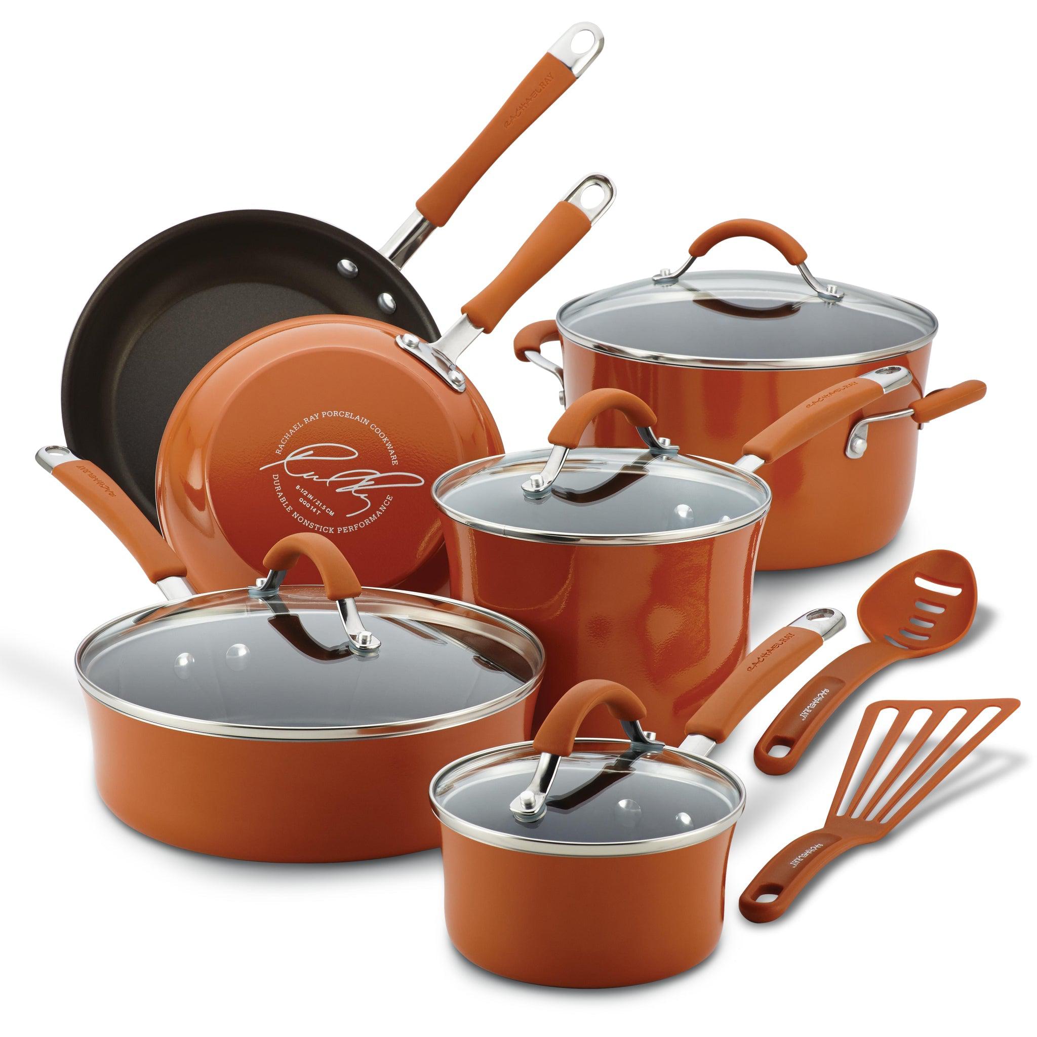 12-Piece Cookware Set | Pumpkin Orange